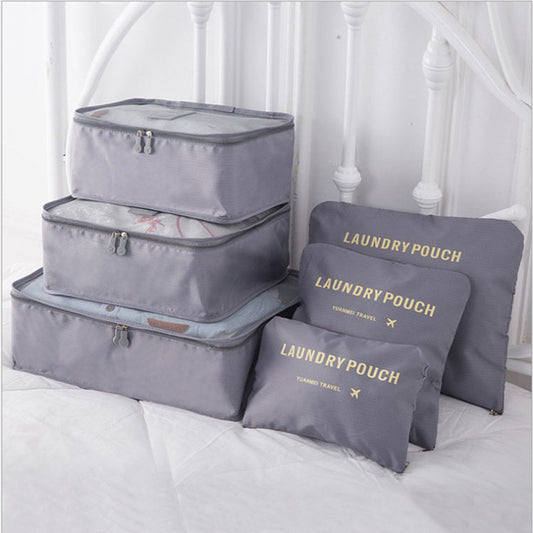 Lightweight Travel Packing Cube System – 6 Pieces