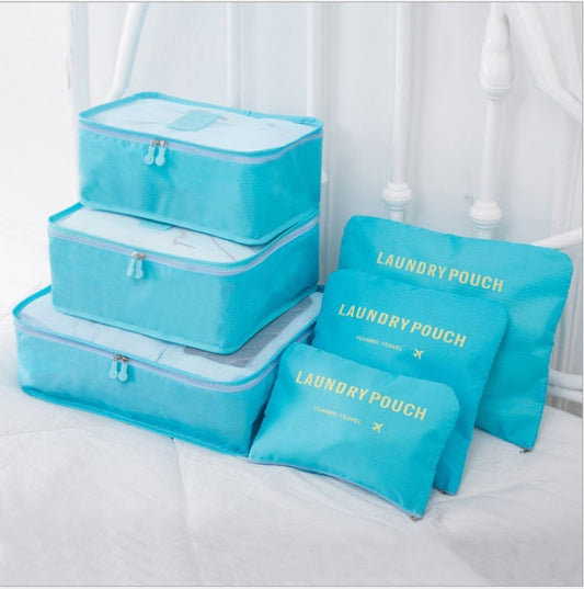 Lightweight Travel Packing Cube System – 6 Pieces