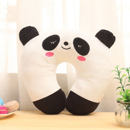 Cartoon Animal U-Shaped Travel Neck Pillow