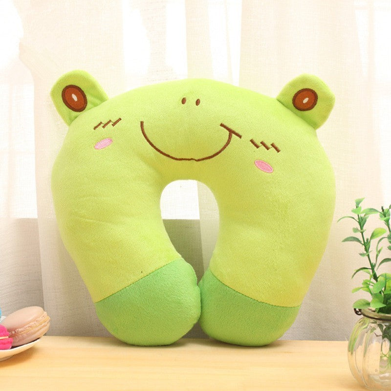 Cartoon Animal U-Shaped Travel Neck Pillow